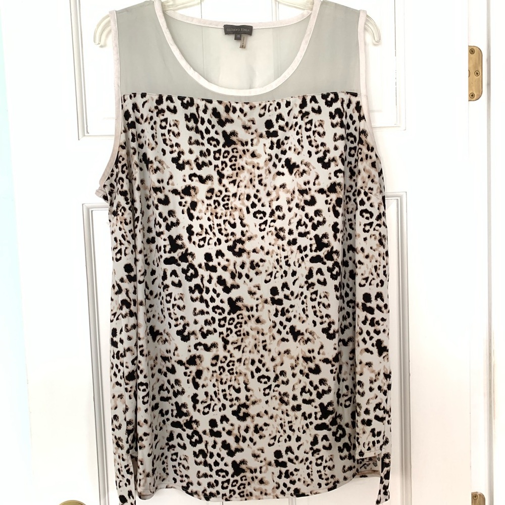 Leopard print Vince Camuto Tank